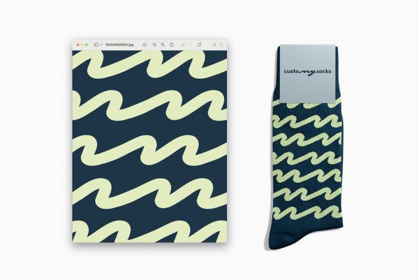100 % individuell gestaltbare Mitarbeitersocken